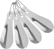 [ANDRESLAD] Elegant Shoehorn for Seniors Portable Shoe Horn Boot Lifter Stainless Steel Slide Suitable for Ages