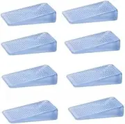 Table Wedge Clear Toilet Shims Plastic Shims, 8Pcs Plastic Shims Table Wedge Clear Toilet Shim Furniture Leveling Shims, Furniture Leveling Shims Level Wedge Shim Bed Shims Toilet Shims for Furniture