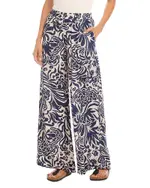 Karen Kane Wide Leg Printed Pants