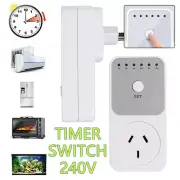 Timer Switch Digital 240V Automation Power Socket Electric Countdown Timer AUS