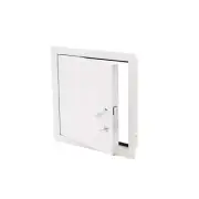 Elmdor Exterior Access Panel 24" x 24" Hinged Paintable Galvanized Steel White