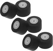 Alasum 6pcs Cassette Player Accessories Pinch Roller Plastic for Tape Player Multidevice Compatibility Easy to Install