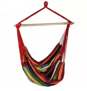 Sunnydaze Hanging Rope Hammock Chair Swing, Jumbo Extra Large Seat LOW PRICE!!!