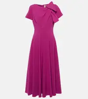 [Roksanda] Roksanda Bow-detail midi dress AU 8 pink