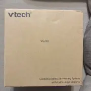 VTECH VG208 DECT 6.0 Corded Cordless Phone Answering Machine Caller ID