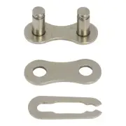 NEW! KMC BICYCLE 1 SPEED MASTER LINK 1/2X1/8 CHROME.