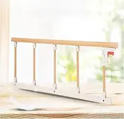 Guard Rail Folding,Foldable Bed Side Guard,Bed Rail Safety Frame,Adults Guard Rail Folding,Bed Rails Safety Assist Handle Bed Railing for Elderly Seniors,122cm*40cm/48.03in*15.74in