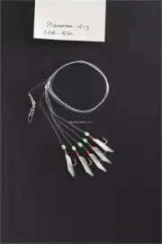 Mustad SPR-5G-10-1 Piscator Bait Rig White 1Pk