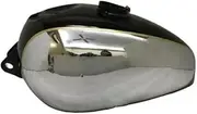 FUEL GAS PETROL TANK CHROME AND BLACK PAINTED Compatible With PANTHER M100 M120