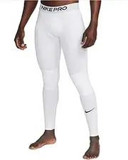 [Nike] Pro Warm Mens Fitted Tights White