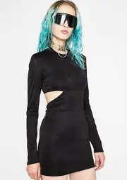 Sneak Peek Cut-Out Dress