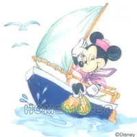 在飛比找PChome24h購物優惠-Disney【航海米妮】浮雕轉印貼紙-MDC04