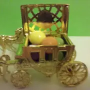 1 pcs Gold Royal Carriage Candy,Wedding, Chocolate Box Birthday Party