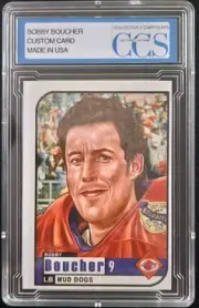 Adam Sandler Bobby Boucher Waterboy custom created card slab 2024