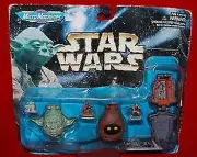 Micro Machines 68020 Yoda/Jawa/Princess Leia Mini Transforming Heads Star Wars