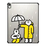 iPad Air 13-inch (M2/M3) iPad Impact Case SOSO RAINY DAY