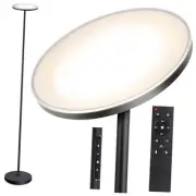 Floor Lamp, 30W/3000LM LED Modern Torchiere Sky Lamp, Super Bright Dimmable