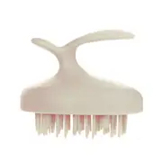 MissLady - Scalp Massage and Cleansing Brush - 1pc - Pink