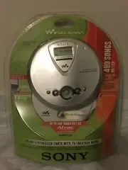 NEW SONY WALKMAN PORTABLE CD PLAYER DNF 400 WITH MP3 ATRAC