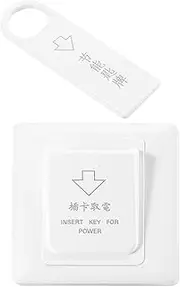 Anlayliay High Grade Hotel Magnetic Card Switch Energy Saving Switch Insert Key for Power