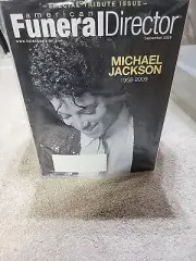 RARE MICHAEL JACKSON American Funeral Director Magazine EXCLUSIVE FUNERAL HOME