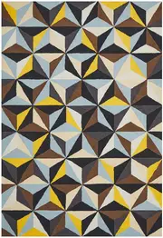 Matrix Blue Rug