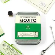 The Cocktail Box Co Mojito Cocktail Kit - Make Premium Hand Crafted Cocktails Gifts for Him or Her - 1 Kit