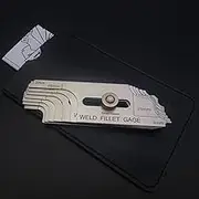 MG-11 Gauge 7piece Fillet Weld Set Gage Welding Inspection Test Ulnar Metric