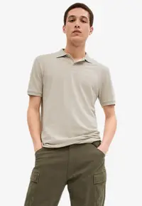 在飛比找ZALORA購物網優惠-Logo Pique Polo Shirt