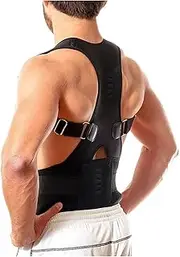 Corrector Full Back Support Belt for Men Women Breathable Corset Waist Trainer with Teenager Hunchback Poor