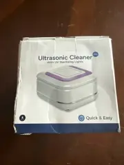 QuietLab Ultrasonic Cleaner UV Sterilizing Lights