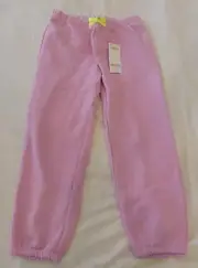 Gymboree Girl's Size 10 Purple Pink Sweatpants Heart Patch Design C1