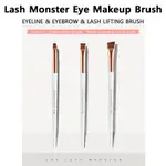 [LA:MON] LASH MONSTER EYE MAKEUP BRUSH/SET 3/眉妝/眼線妝/睫毛&眉燙/提拉