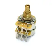 (1) Genuine Fender CTS 250k/1meg Split Shaft Dual Potentiometer/Pot 002-1686-000