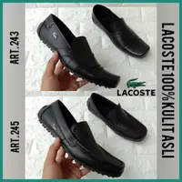 在飛比找蝦皮購物優惠-工作鞋男士真皮正式婚禮鞋學院 Lacoste Pantofe