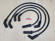 Ton's Black 10mm Harley Davidson 17-23 M8 Road King Glide FLHX Spark Plug Wires