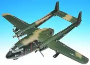 Fairchild AC-119 Stinger Gunship C119 Aircraft Wood Model Free Shipping New