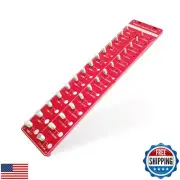 Kamitaly Thread Checker, Bolt Size and Thread Gauge, Nut and Bolt Thread Chec