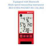 PRGR RED EYES POCKET HS-130_BLE Multi-speed measuring instrument NEW from Japan