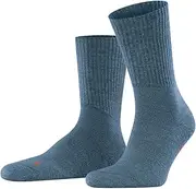 [FALKE] Unisex Walkie Light U SO Wool Plain 1 Pair Socks, Blue (Sky Blue 6868), 4-5, Blue (Sky Blue 6868), 6-7 US
