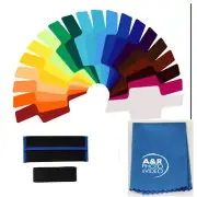 Flash Gels Lighting 20 color Filter kit F Yongnuo YN600EX YN585 YN685 YN560 IV