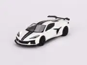 2023 CHEVROLET CORVETTE Z06 ARCTIC WHITE 1/64 DIECAST MODEL TSM MGT00677