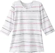 [Silvert's Adaptive Clothing & Footwear] Women’s Open-Back Adaptive Criss Cross Neckline Top