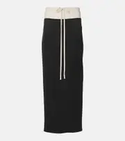 [Khaite] Khaite Chet satin maxi skirt AU 8 black
