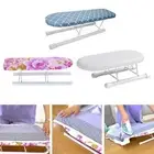Portable Mini Ironing Board Foldable Legs Cuffs Collars Ironing Countertop