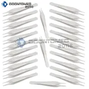 25 Adson Dressing Forceps Micro Fine Tip 4.75''Plastic Surgery Instruments