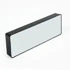Alarm Clock Lamp USB Charging LED Thermometer Mirror Decor Plastic Useful