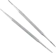 FOMIYES Stainless Steel Cuticle Pusher Set 3pc Manicure Tools Kit Nail Cleaner Cuticle Remover Cuticle Spoon Peeler