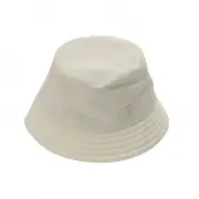 Hermes Edward Fedora H Hat 59 Light Cream Men'S Cotton Surge Ginzo