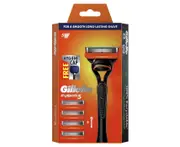 Gillette Gillette Fusion Razor Handle + 4 Cartridges